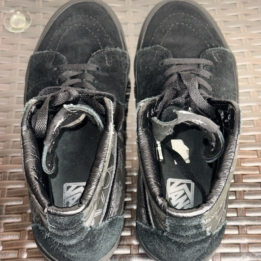 VANS x STAR WARS Sk8-Hi Top Shoes Darth Vader Storm DARK SIDE Men’s size 8 - Picture 9 of 10